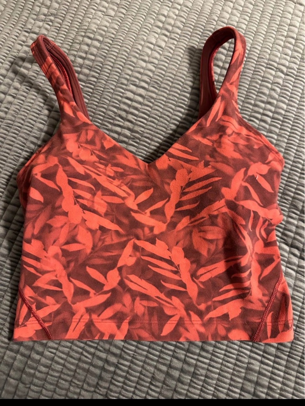 Lululemon Align Coral Lead Sports Bra